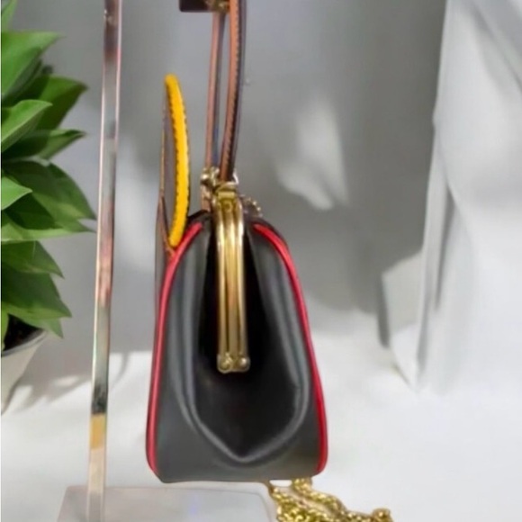 Coach New Black and Red Mickey Mouse Shoulder Bag - Picture 10 of 10